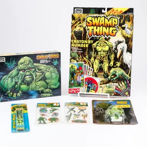Vintage Swamp Thing Activity & Craft Lot