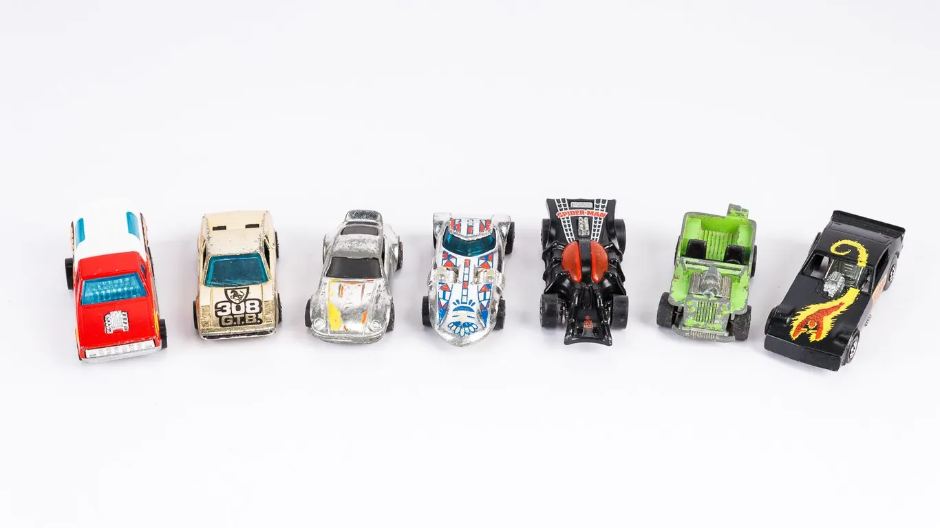 Vintage Hot Wheels Die Cast Cars
