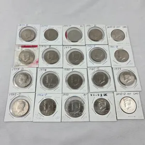 Group of 20 Kennedy half dollar coins