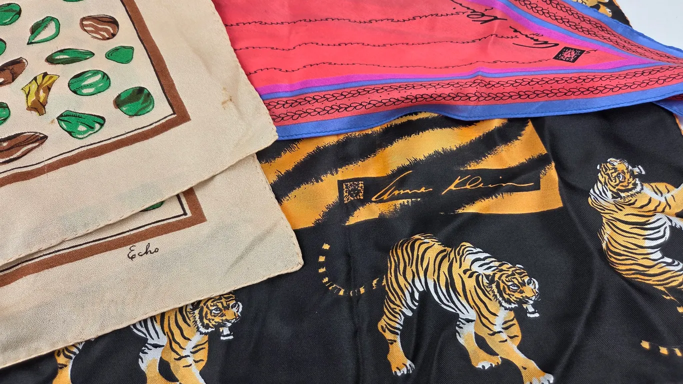Group of 3 Designer Fashion Scarves