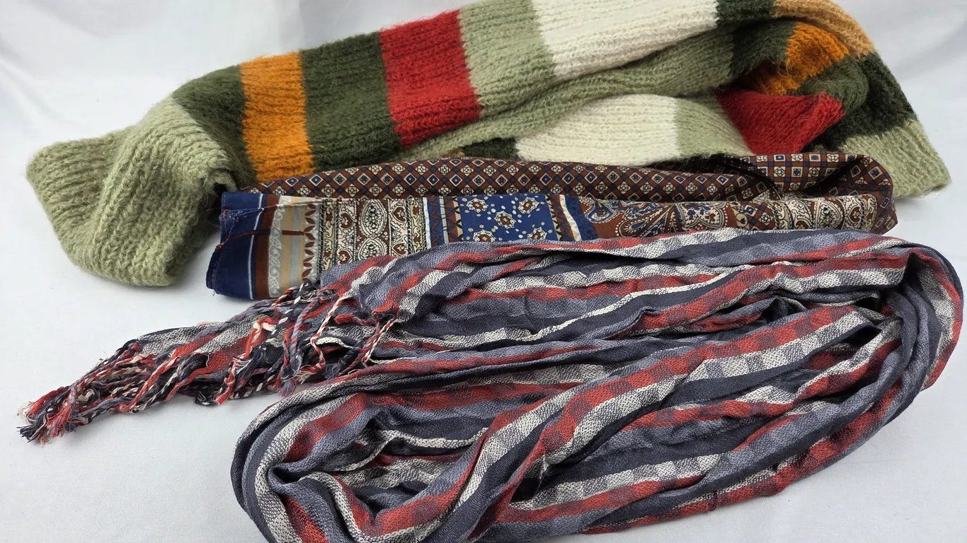 3 Long Fashion Scarves