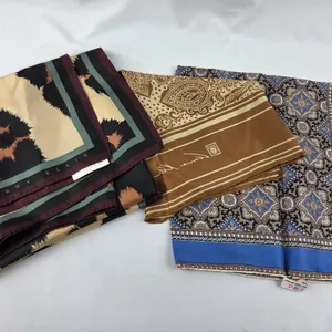 Trio of Designer Vintage Scarves including Perry Ellis, Echo, Anna Klein