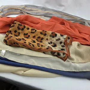 Group of Vintage Scarves including Italian Bloomingdale