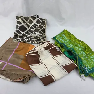 Group of 4 Vintage Designer Fashion Scarves by vera and Echo