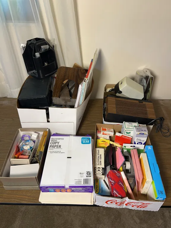 Office Supply Clean Out Lot