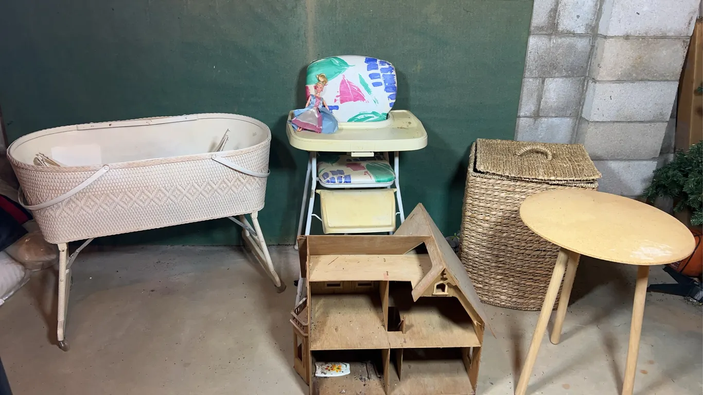 Bassinet, Doll House & More