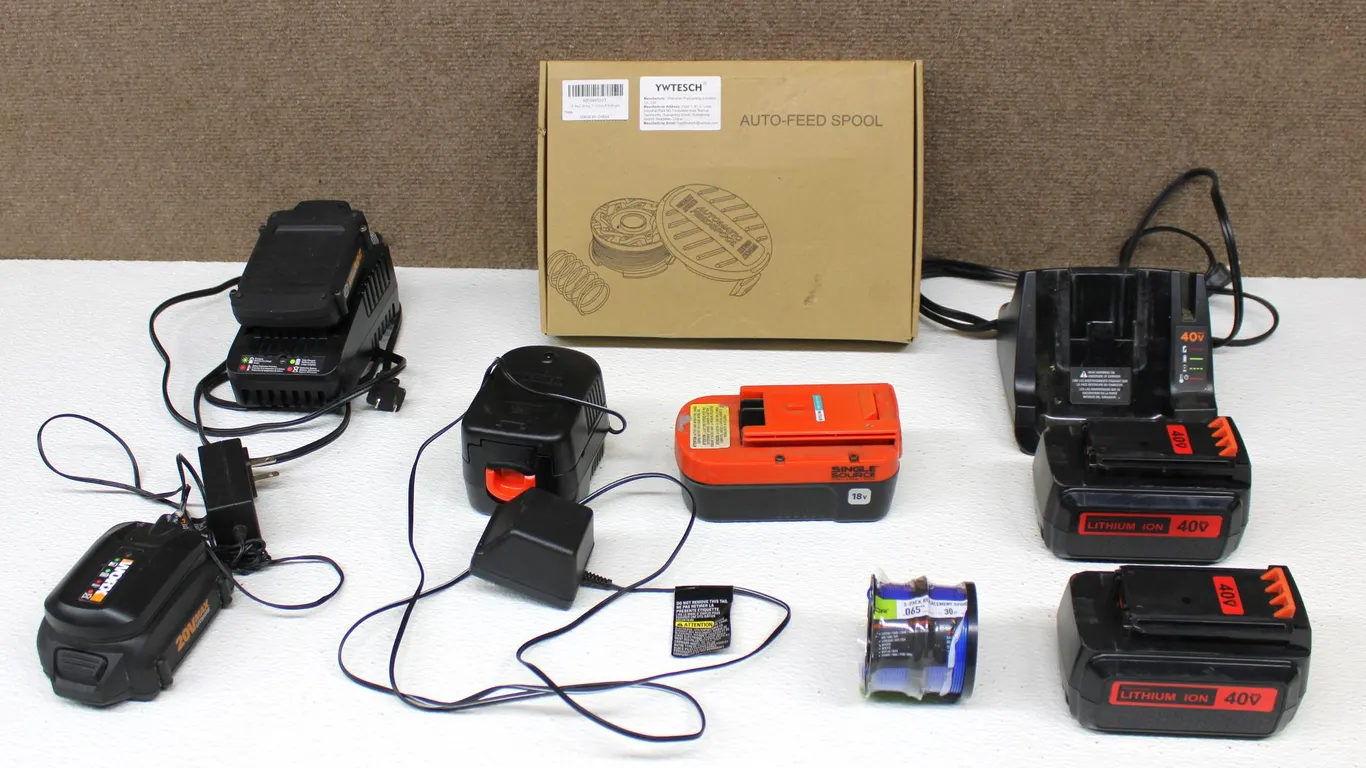 Power Tool Batteries and Chargers