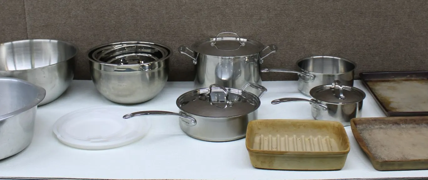 Kitchenware: Cuisinart, Pampered Chef, More
