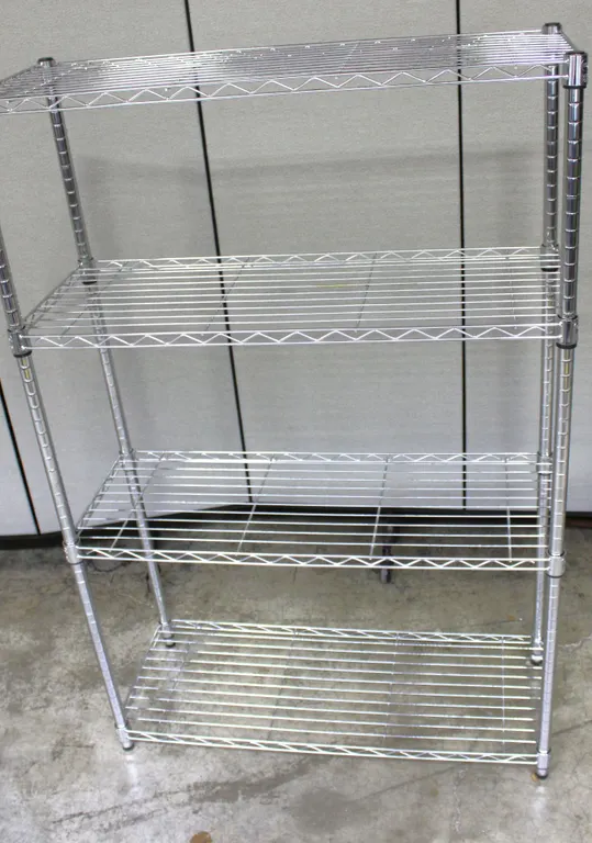 NSF Metal 4-Shelf Storage Rack