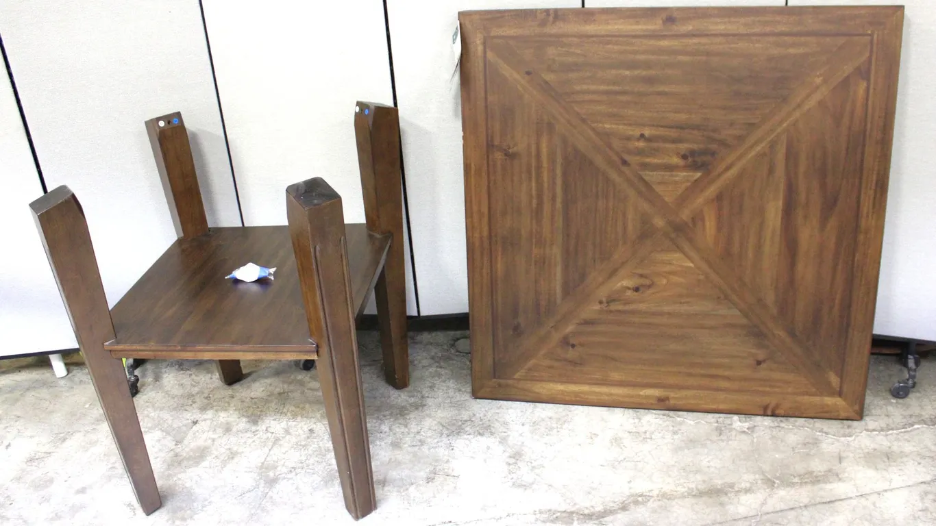Bayside Table, Wood Finish