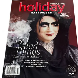 Vintage 2009 Martha Stewart Holiday Halloween Special Edition Magazine
