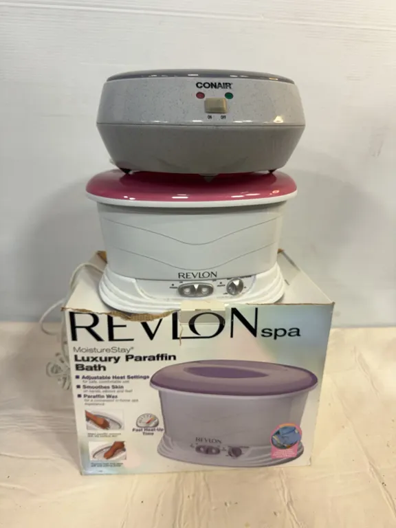 Revlon Spa Luxury Paraffin Bath & Conair Paraffin Unit