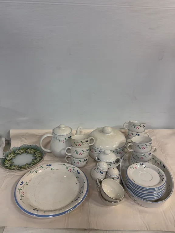 Vintage Hearthside Allegro Stoneware Tea & Serving Set