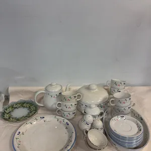 Vintage Hearthside Allegro Stoneware Tea & Serving Set