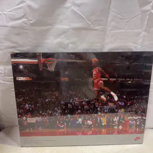 Vintage Nike Michael Jordan 1988 Slam Dunk Poster