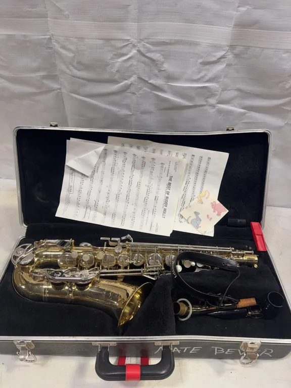 Alto Sax With Case