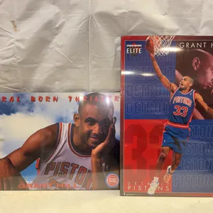 Grant Hill Detroit Pistons Basketball Posters