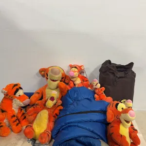 Disney Tigger Plush Collection with Sleeping Bags & Blankets