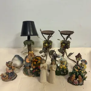 Willow Tree Angels, Bear Figurines, Candleholders & Accent Lamp