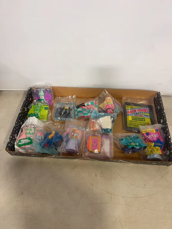 Vintage McDonald’s Happy Meal Toys – Barbie, Hot Wheels & More