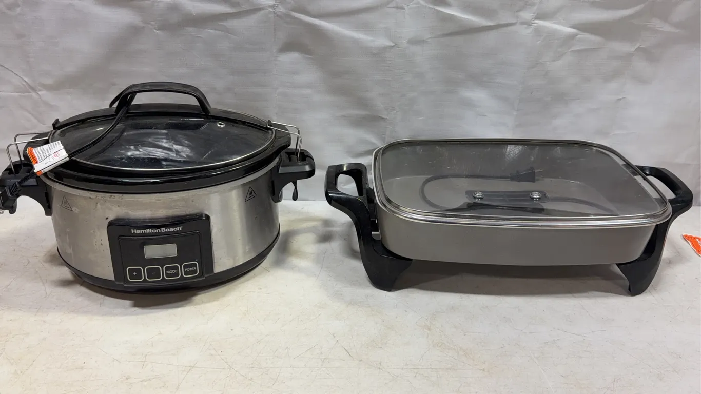 Hamilton Beach Slow Cooker & Electric Skillet