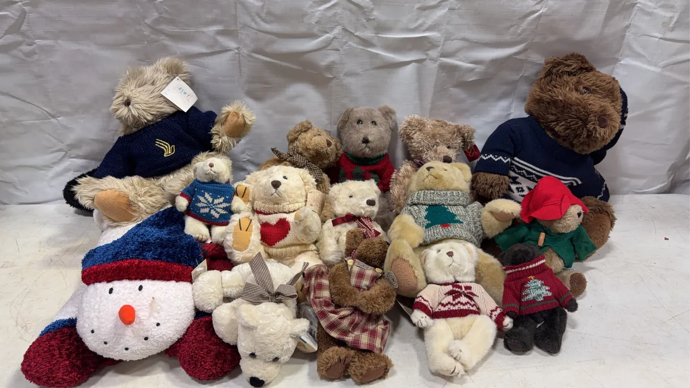 Christmas & Holiday Teddy Bear Plush Collection