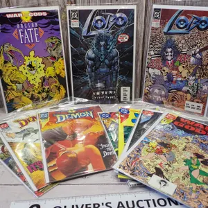 DC Comics Lobo, The Demon & Doctor Fate Vintage Comic Book Lot of 11