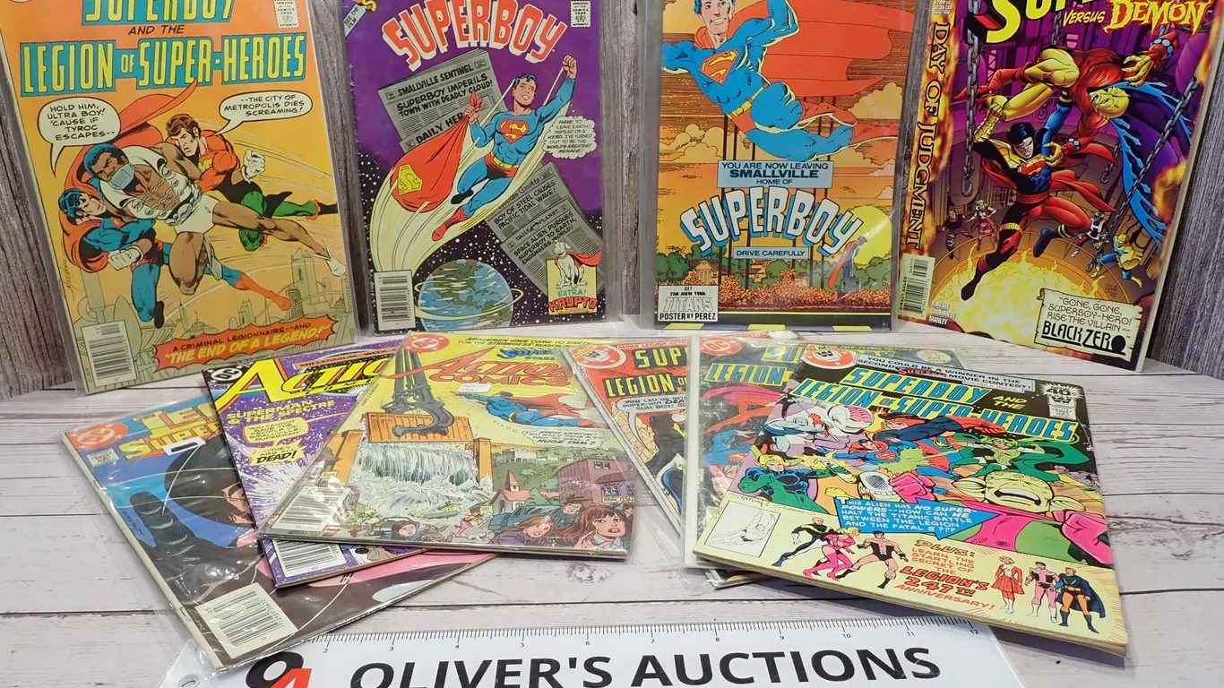 DC Comics Vintage Superboy & Legion of Super-Heroes Lot of 11