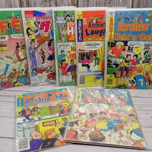 Archie Comics Vintage Humor & Teen Romance Comic Book Lot of  7