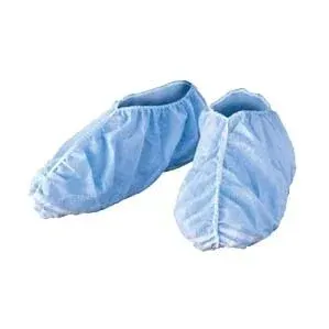 MAC Disposable Non-Skid Shoe Cover Case Lot of 300 Pcs XL Blue