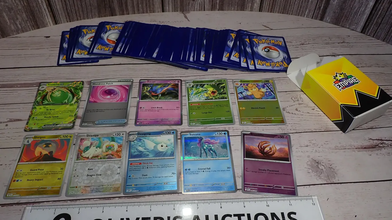 Pokémon TCG Modern Uncommon, Common & Rare Trading Card Mega Lot