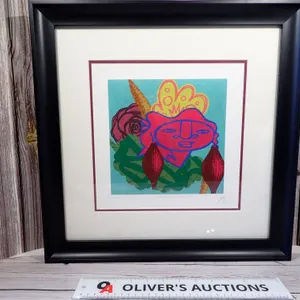 Favianna Rodriguez Into the Wild Signed Limited Edition Chine-Collé Print