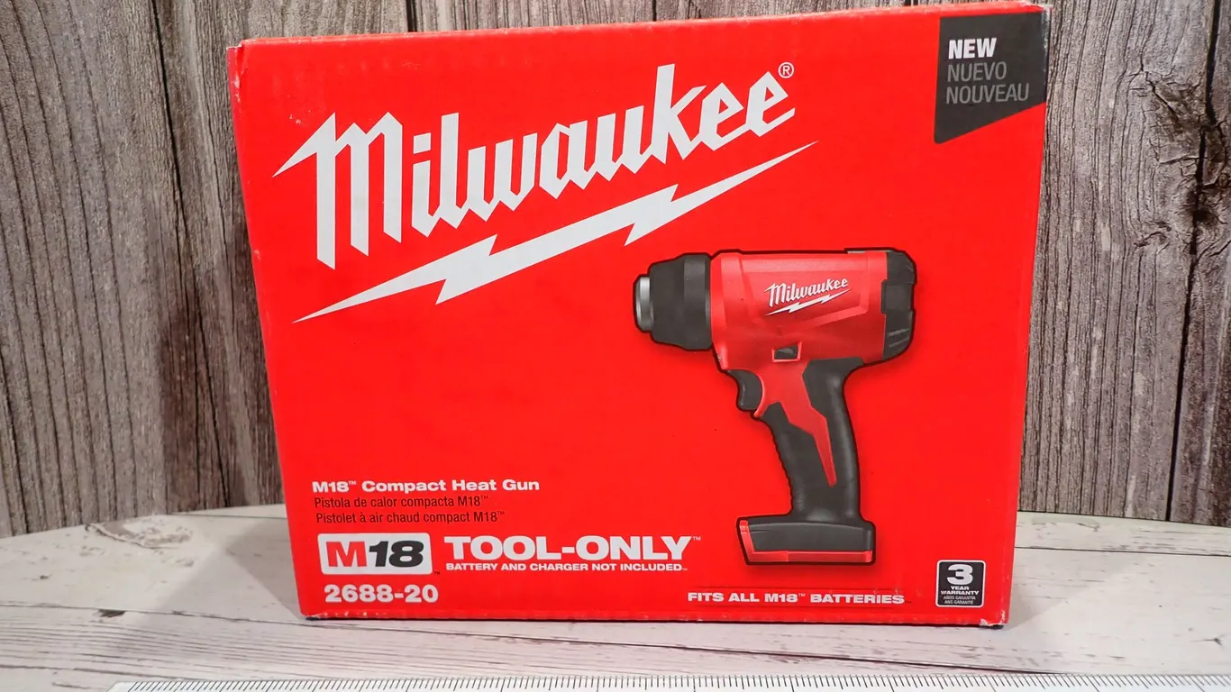 Milwaukee M18 Cordless Compact Heat Gun 2688-20 Tool Only