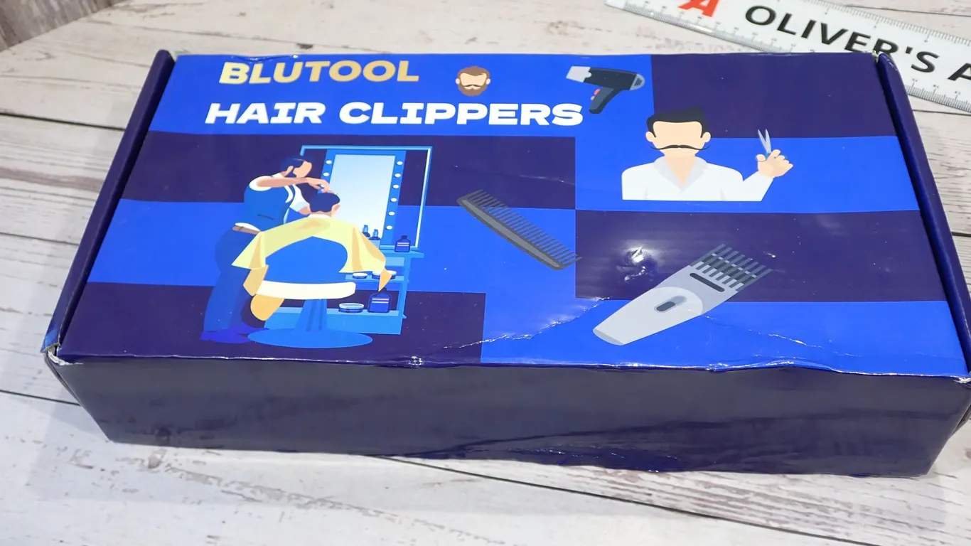 Blutool Professional Cordless Hair Clipper, Trimmer & Shaver 4-in-1 Grooming Kit