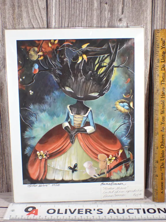 Emma Overman "Mother Nature" Signed Limited Edition Print 34/100