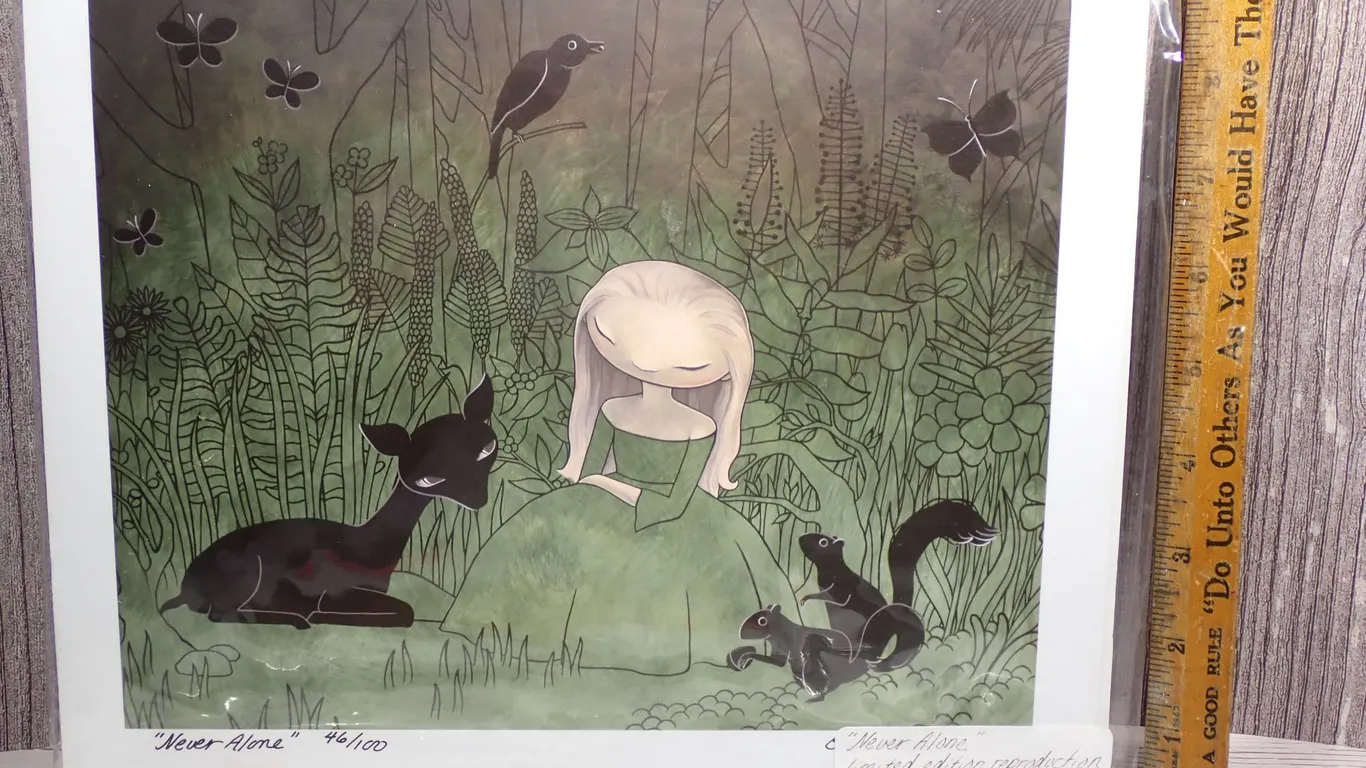 Emma Overman "Never Alone" Signed Limited Edition Print 46/100
