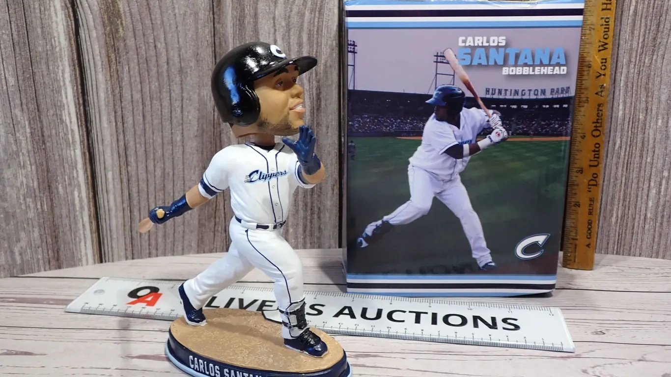 Carlos Santana Columbus Clippers SGA Bobblehead - Success Promotions