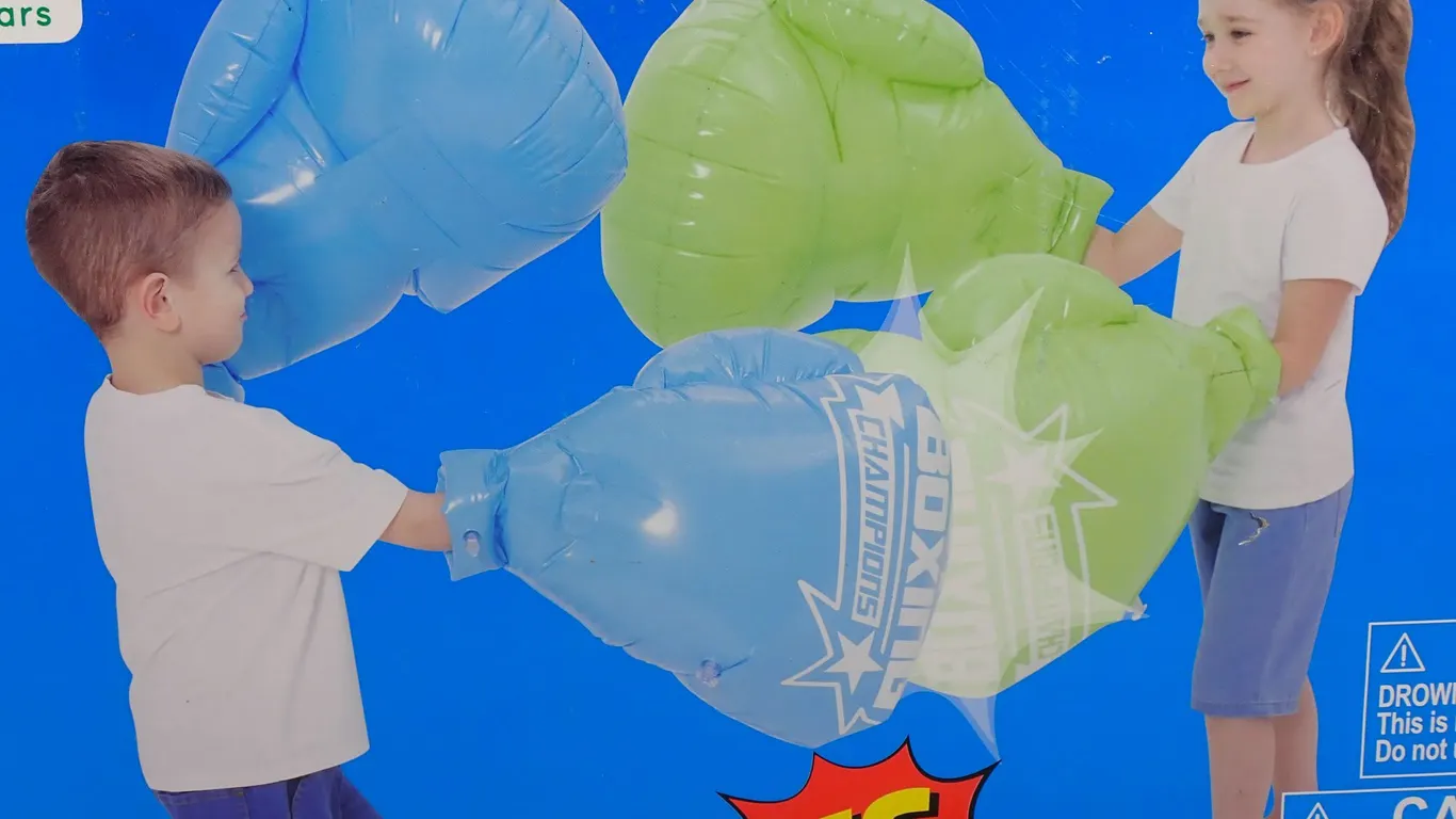 Play Zone Outdoor Fun Inflatable Boxing Gloves Mega Pack Set