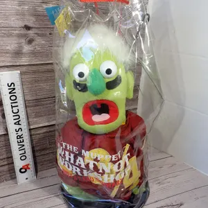 FAO Schwarz The Muppet Whatnot Workshop Custom Green Hand Puppet