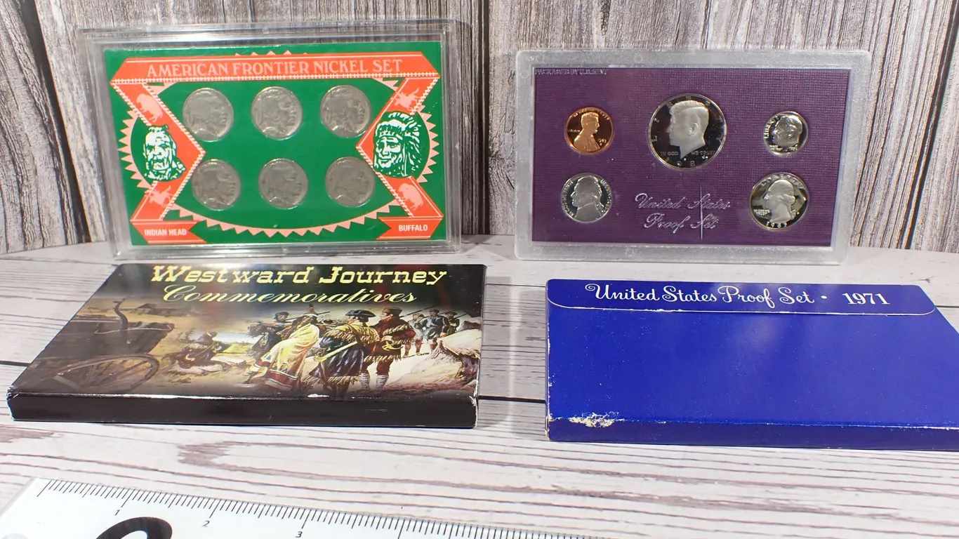 U.S. Mint Proof Sets & Vintage Buffalo Nickel Collection - 4 Items