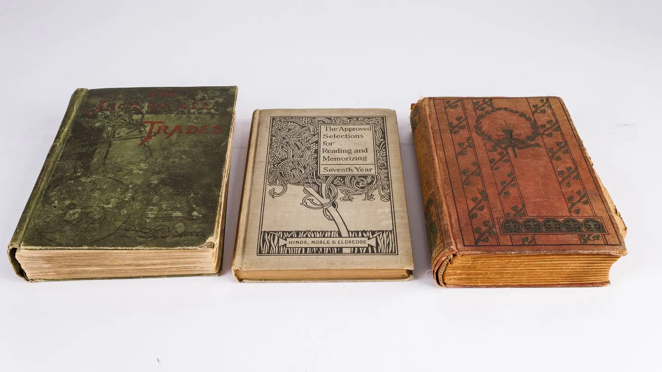 Antique Hardcover Books