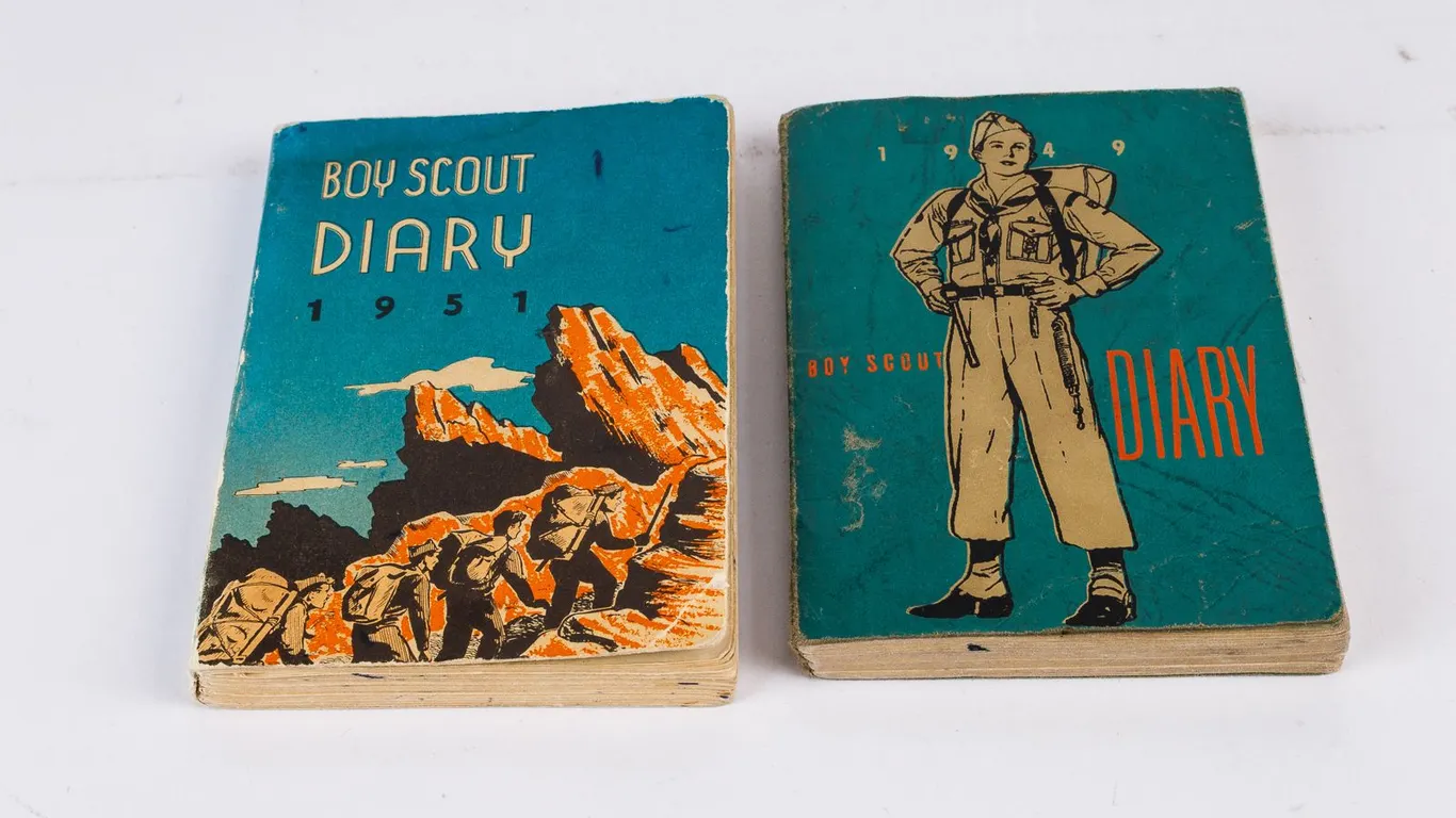 1949 and 1951 Boy Scout Diaries