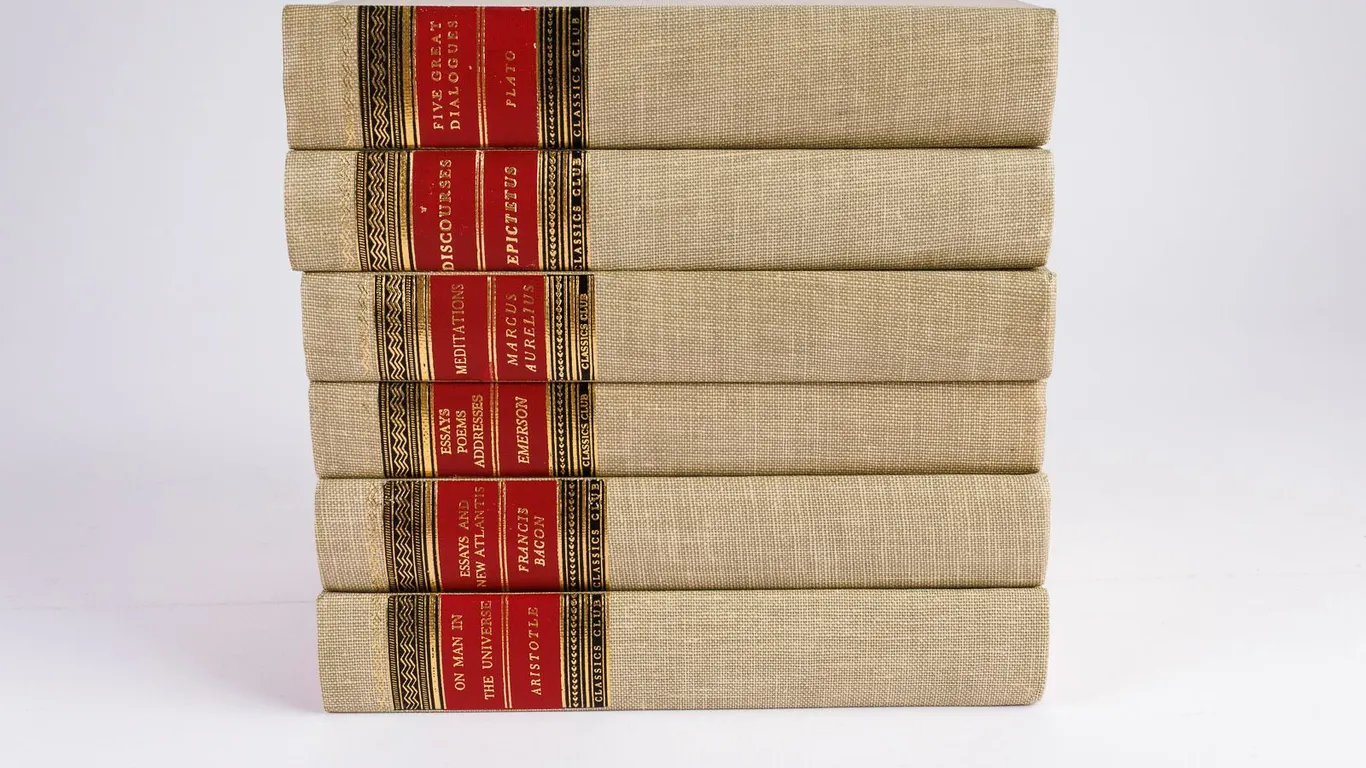 1942 Book Series Featuring Aristotle, Emerson, Plato and More