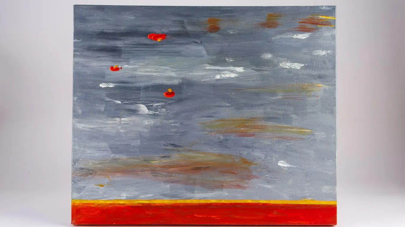 Original Abstract Acrylic Painting on Canvas
