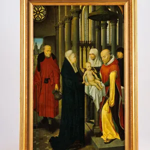 Framed Decorative Print - "The Adoration of the Magi" by Hans Memling