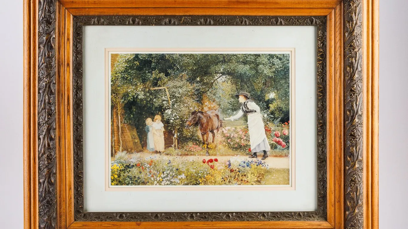 Framed Print - "Cherry in Spring" by Max Hayslette (1929-2024)