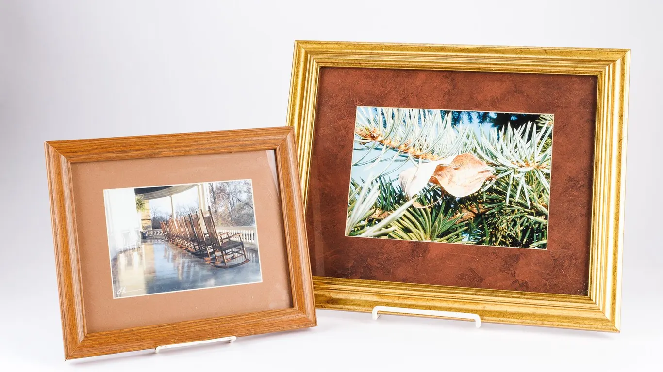 Two Framed Photographic Prints