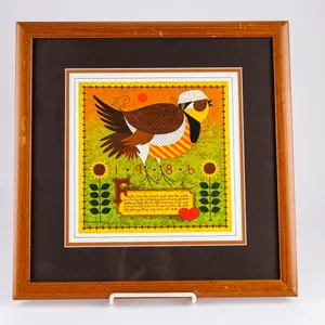 Vintage Limited Edition Print - "The Meadowlark" by Charles Wysocki (1928-2002)
