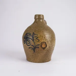 Vintage Conner Prairie Indiana Stoneware Jug
