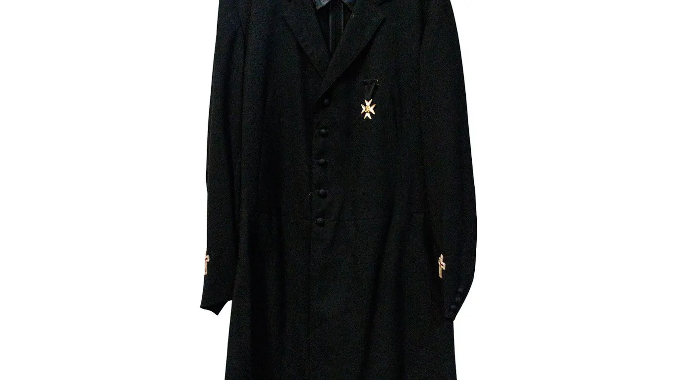 Vintage Knights Templar Masonic Frock Coat